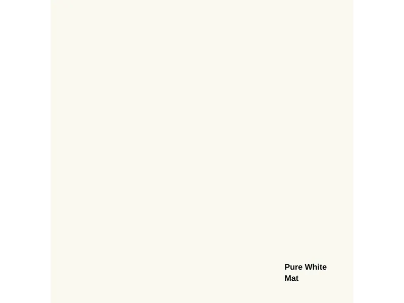 Pure White - Minimalistisch