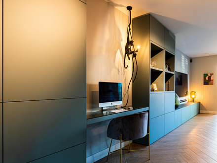 TV meubel op maat Houten