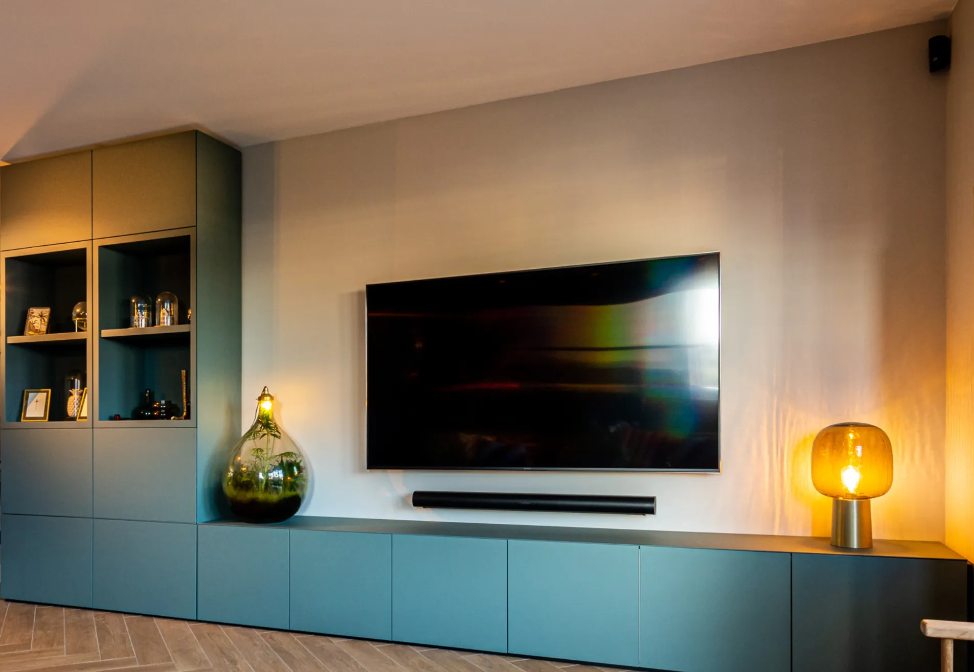 TV kast op maat laten maken Houten